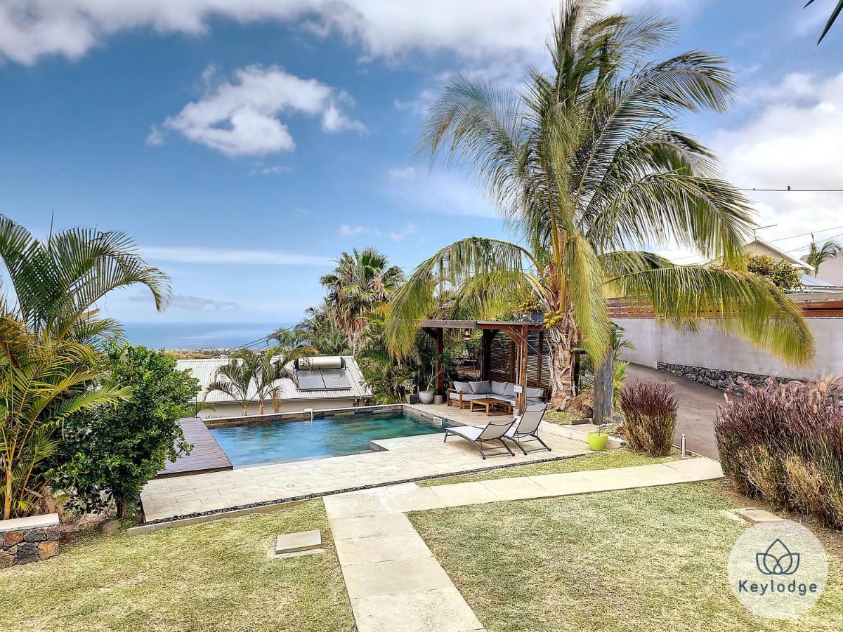 Villa O Baobhai Classee 4 Etoiles - Pisicine Privee Et Vue Mer - Saint-Pierre Eksteriør bilde